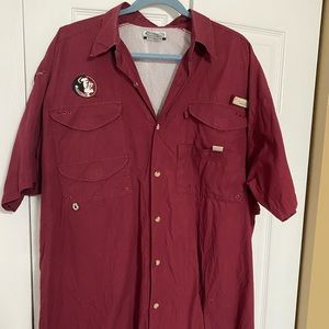 Florida state seminoles mens Columbia shirt